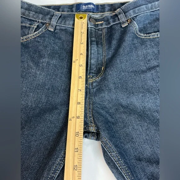 Old Navy Kids' Dark Blue Denim Jeans - Picture 8 of 10
